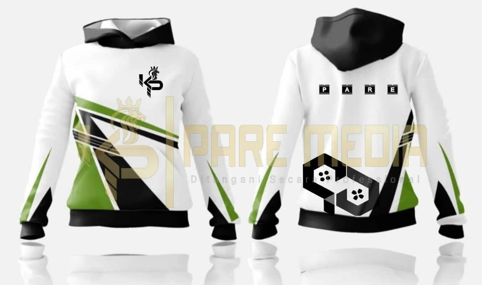 Geometric Edge Hoodie