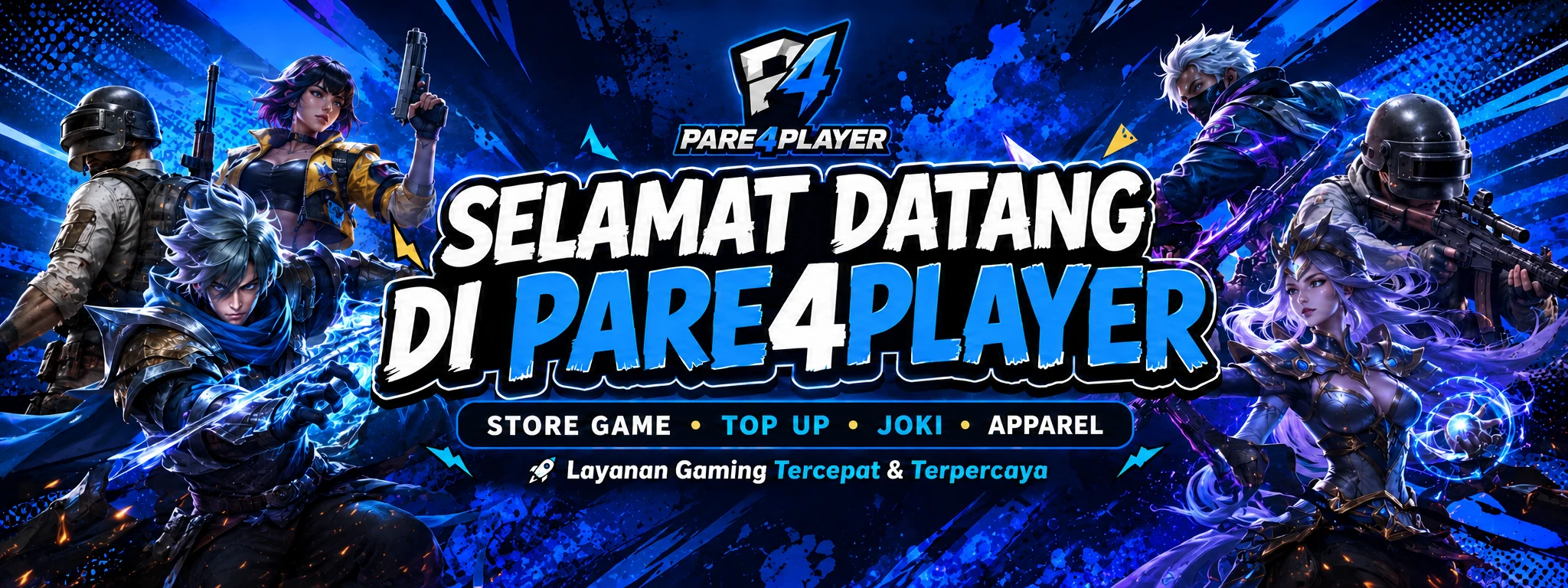 Selamat Datang di PARE4PLAYER - Layanan Joki Tercepat & Terpercaya